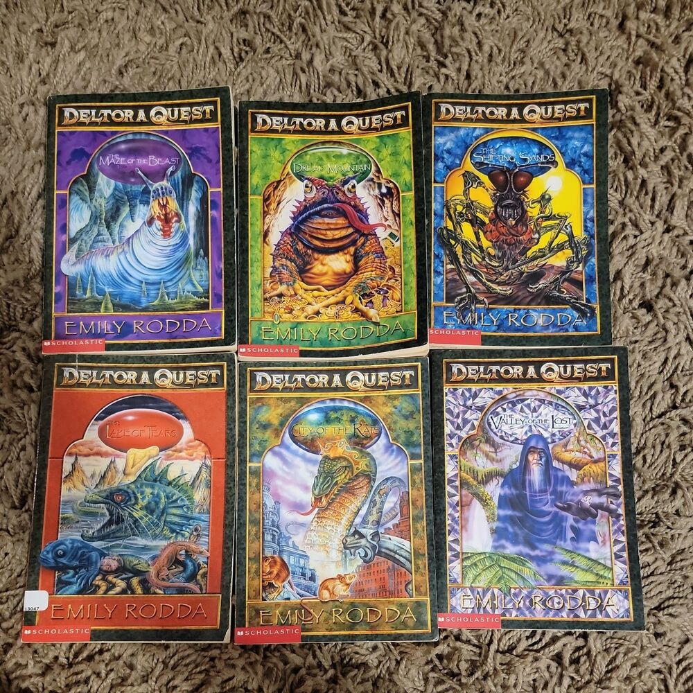 Dragons Of Deltora 6 Book Lot Emily Rodda Scholastic 2006 Paperback Vintage